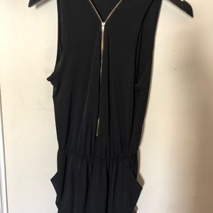 Tank top shorts romper.